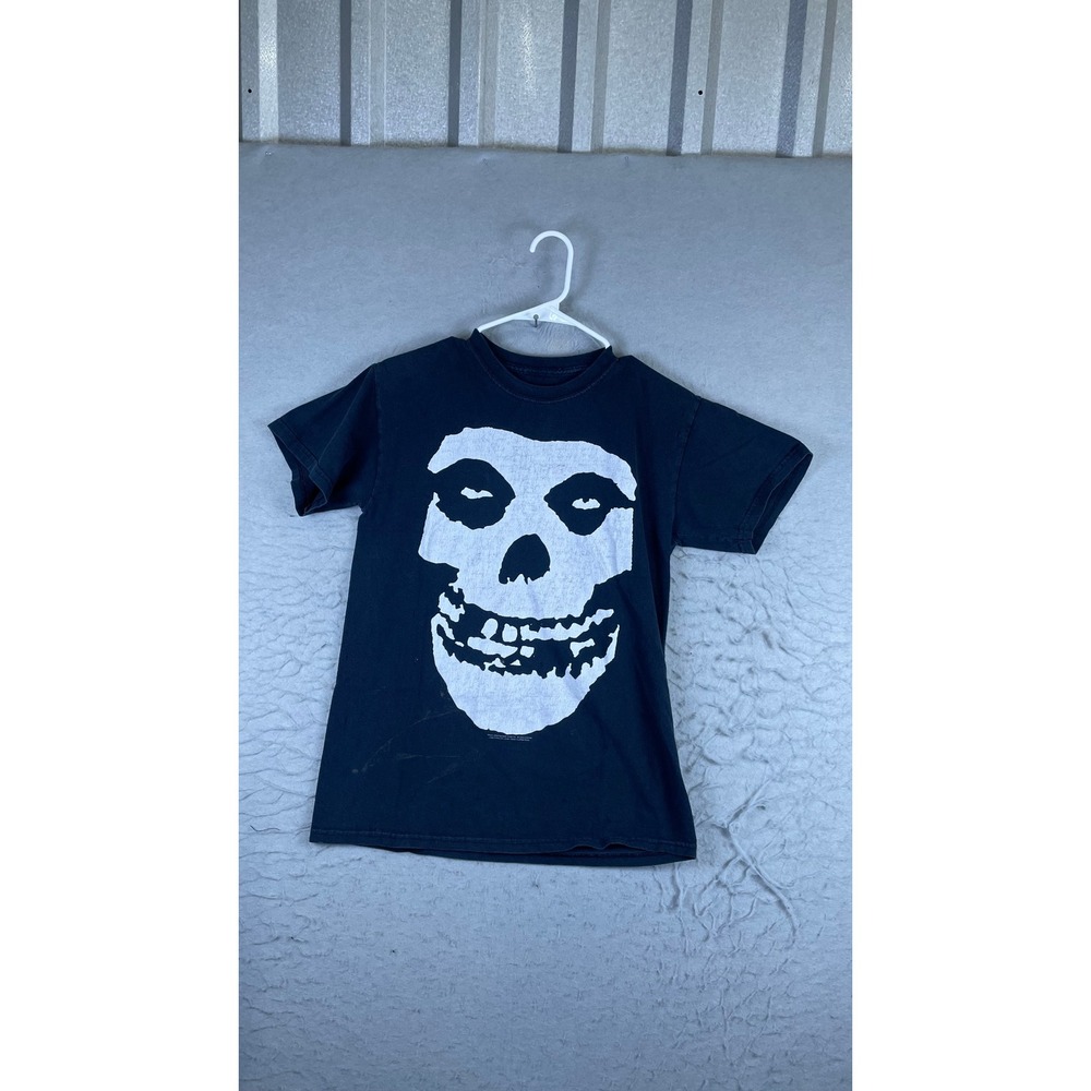 Misfits Graphic T Shirt Mens S Black Fair Punk Rock Fiend Skull Band Tee